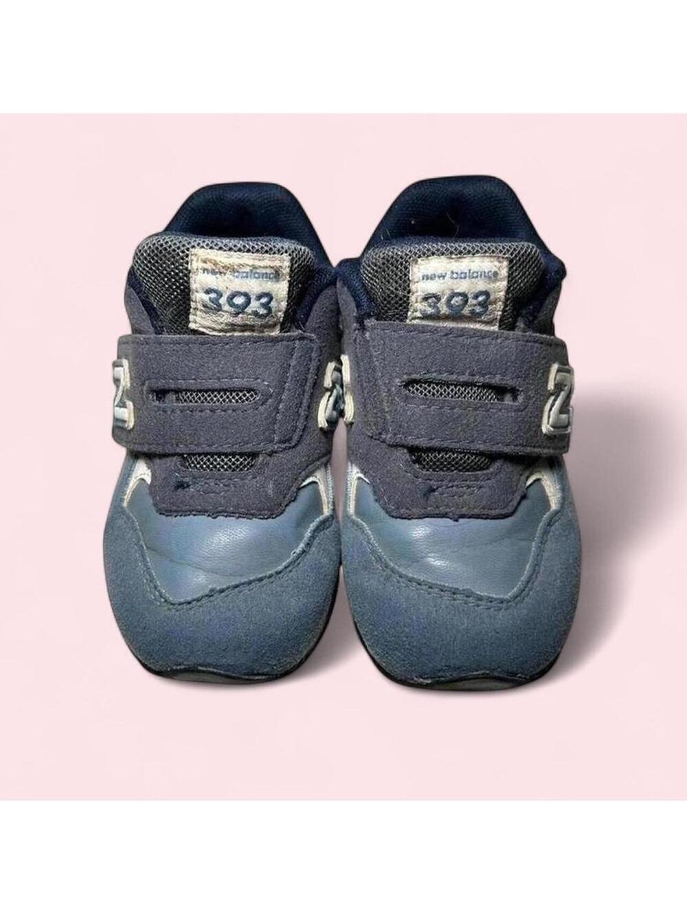 New Balance Blue White Children’s Shoes Size 7 13.5 Cm